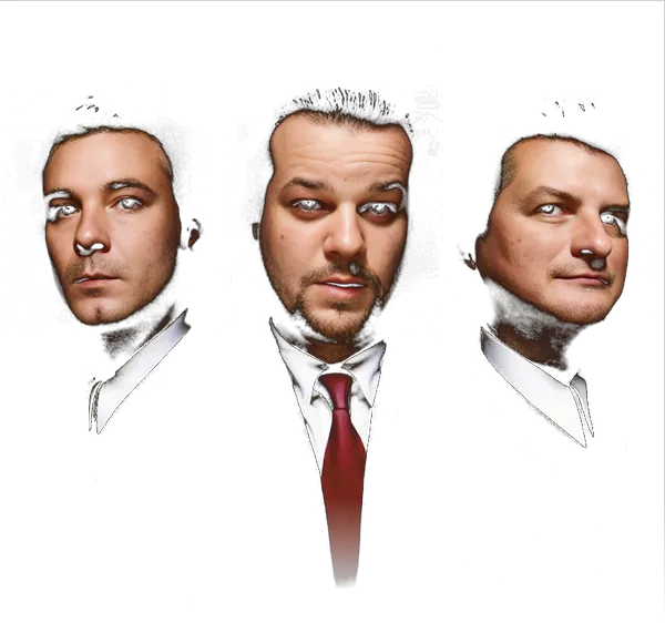 Hound Dogs trio — cinematic band portrait